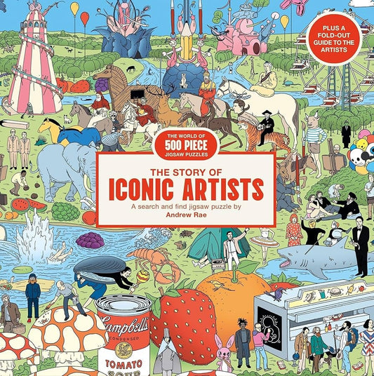 500 Piece The Story of Iconic Artists