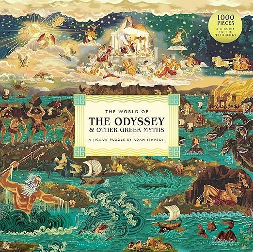 1000 Piece The World of the Odyssey & Other Greek Myths