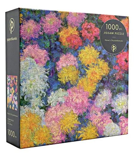 1000 Piece Monet's Chrysanthemums