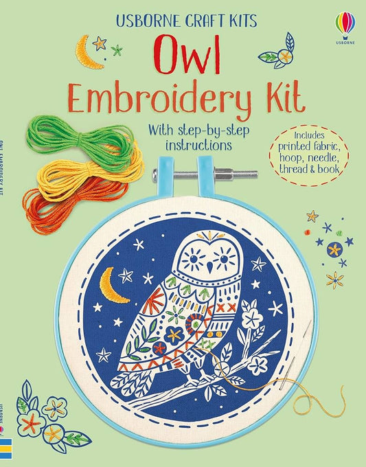 Owl Embroidery Kit