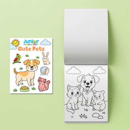 Kaleidoscope Colouring Kit Cute Pets