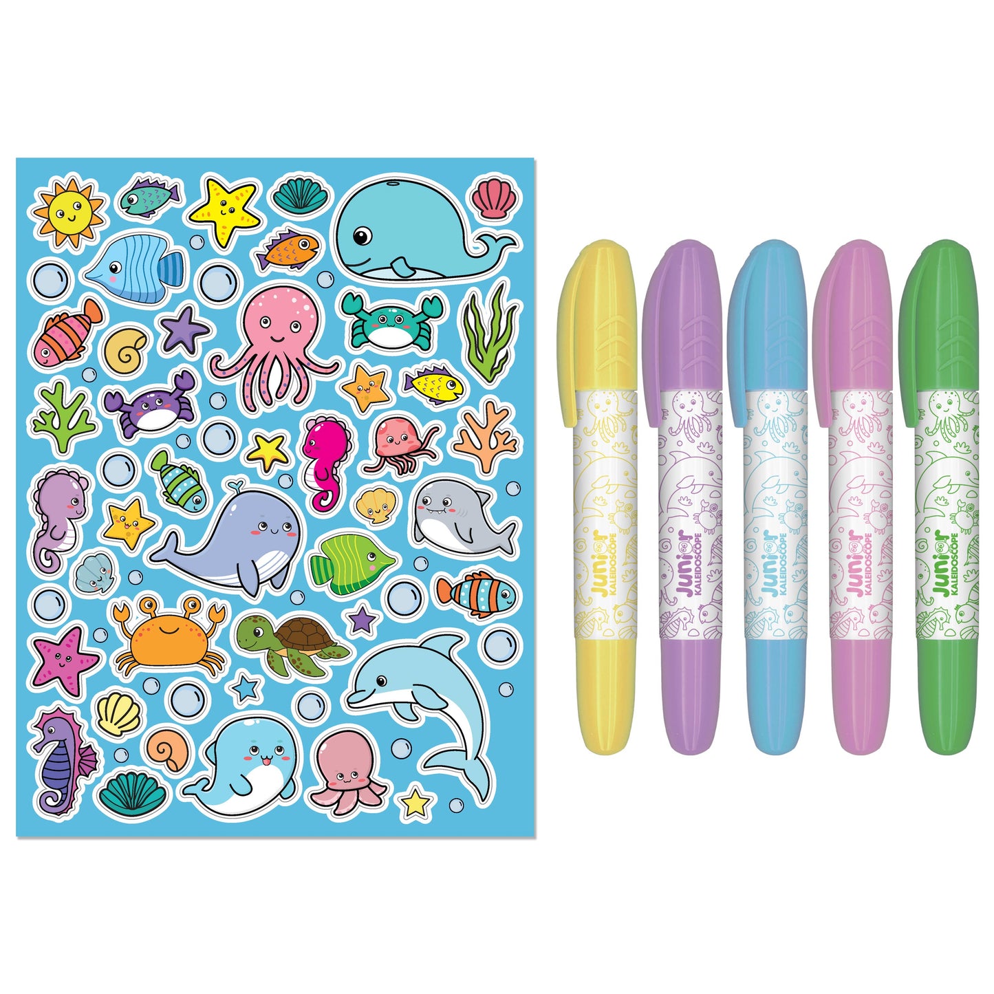 Kaleidoscope Colouring Kit Under the Sea