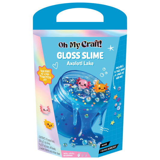 OMC! Oh My Craft Axolotl Lake Slime Kit