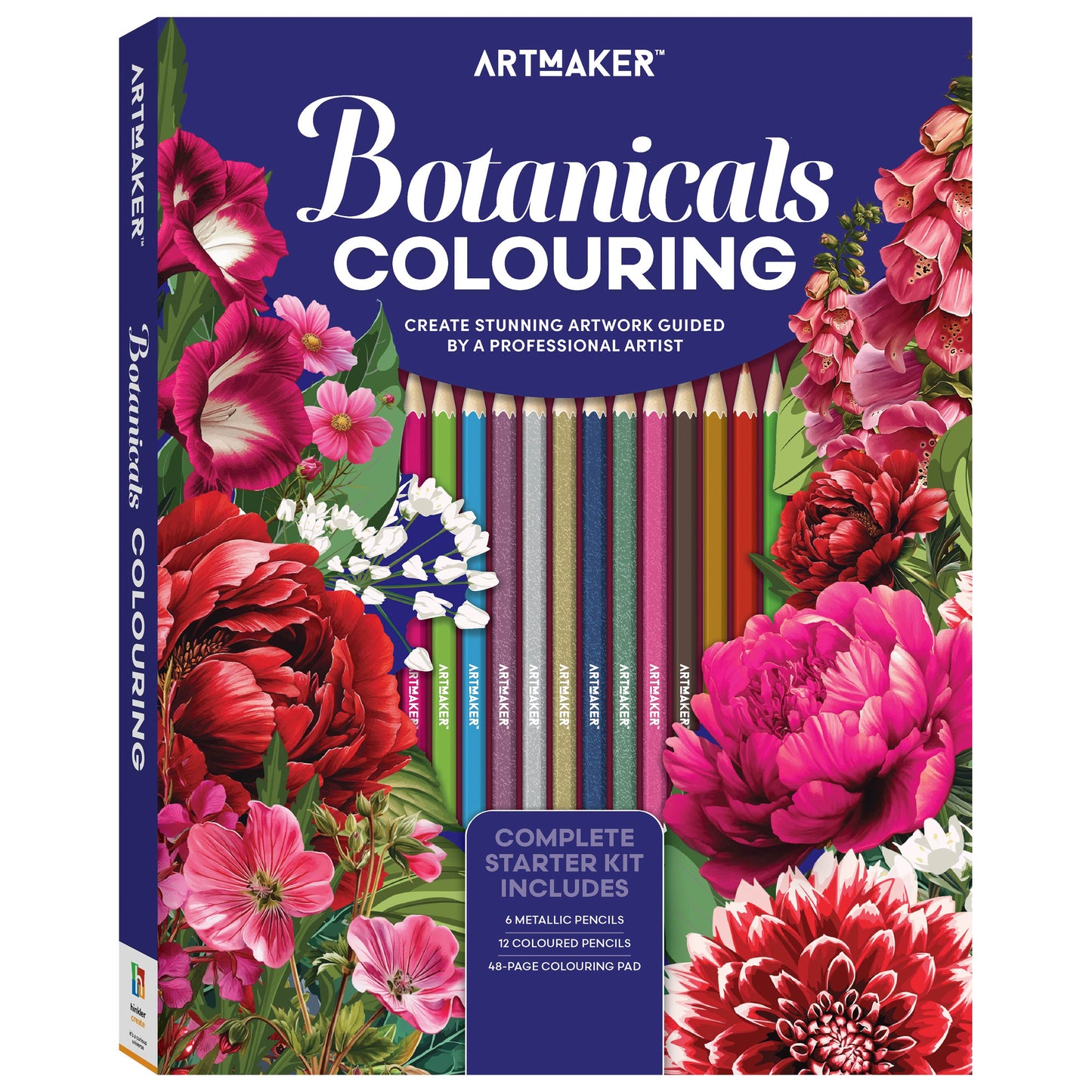 Art Maker Studio Botanicals Colouring