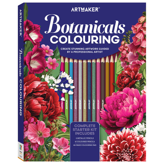 Art Maker Studio Botanicals Colouring