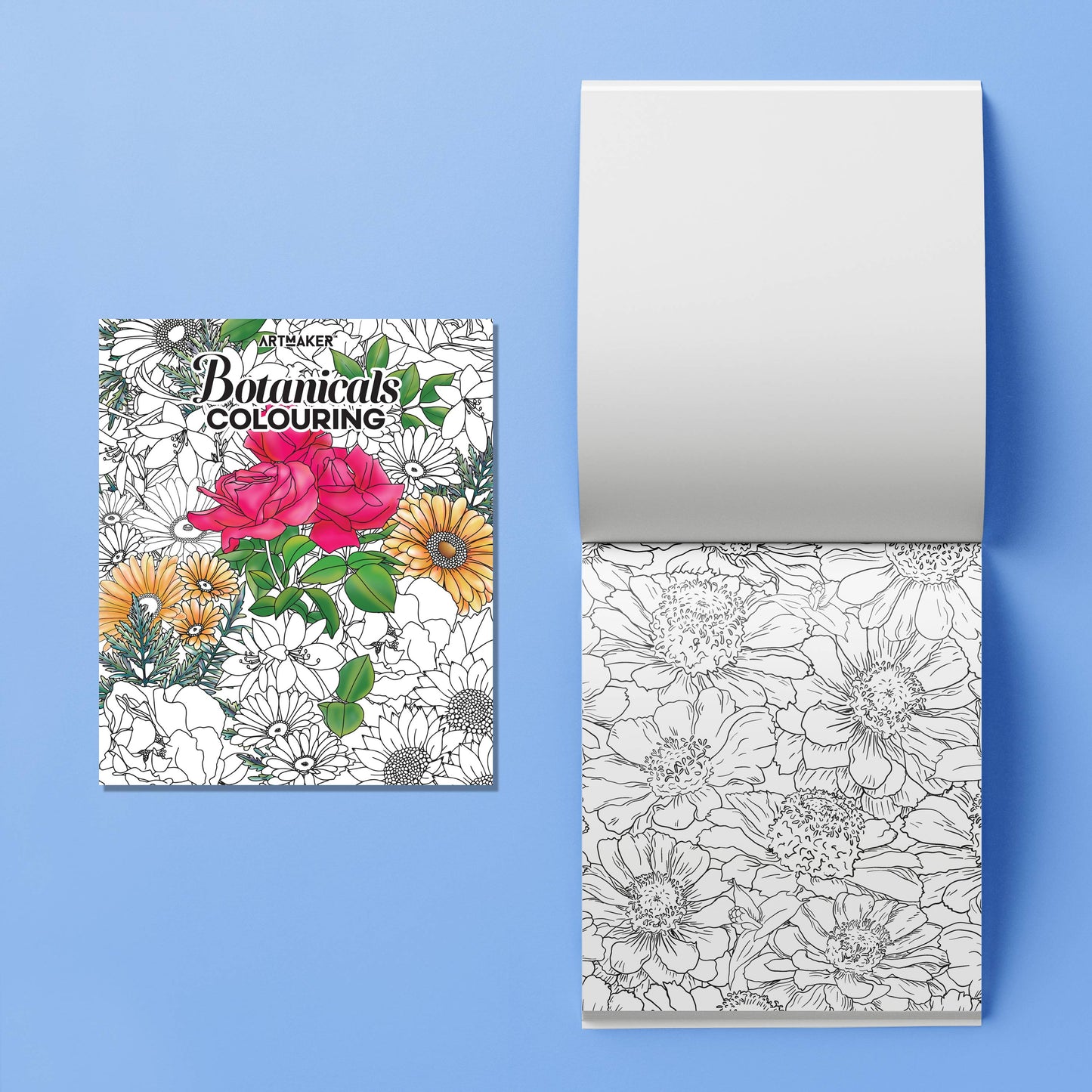 Art Maker Studio Botanicals Colouring