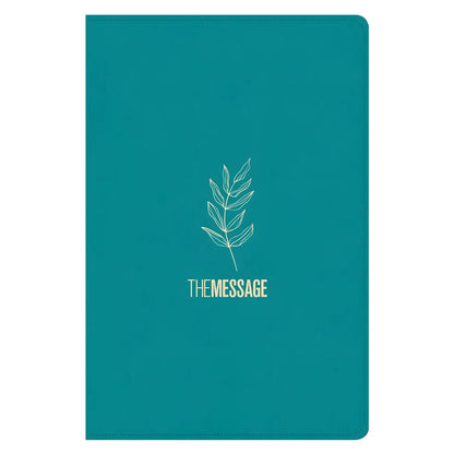 Bible The Message Deluxe Gift, Hosanna Teal (Imitation Leather)