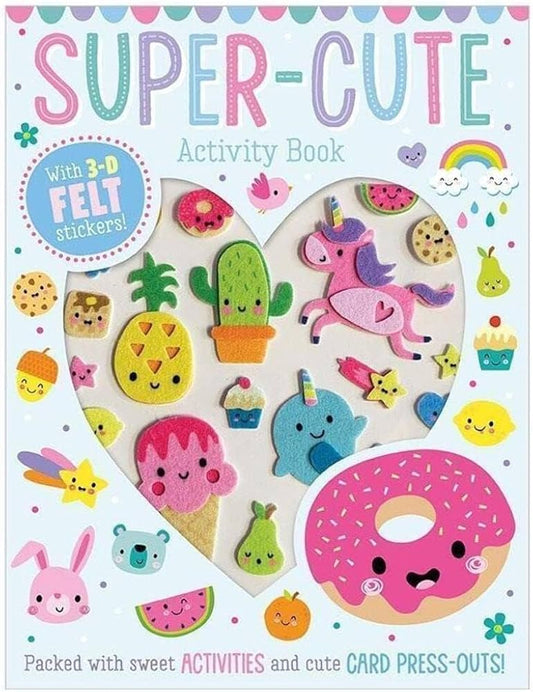 Super-Cute Felt Sticker Activity Book