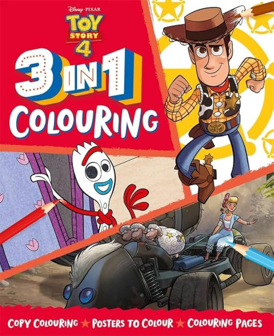 Disney Pixar Toy Story Colouring Book 3-in-1