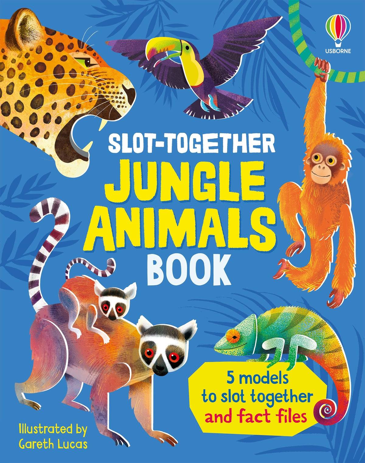 Slot-Together Jungle Animals Book
