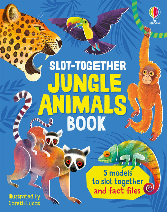 Slot-Together Jungle Animals Book