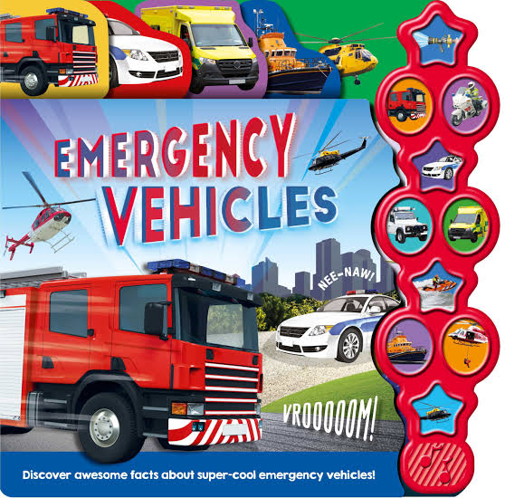 My First Tabbed Sound Book Emergency Vehicles