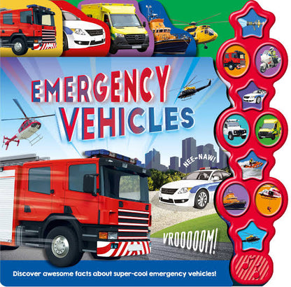 My First Tabbed Sound Book Emergency Vehicles