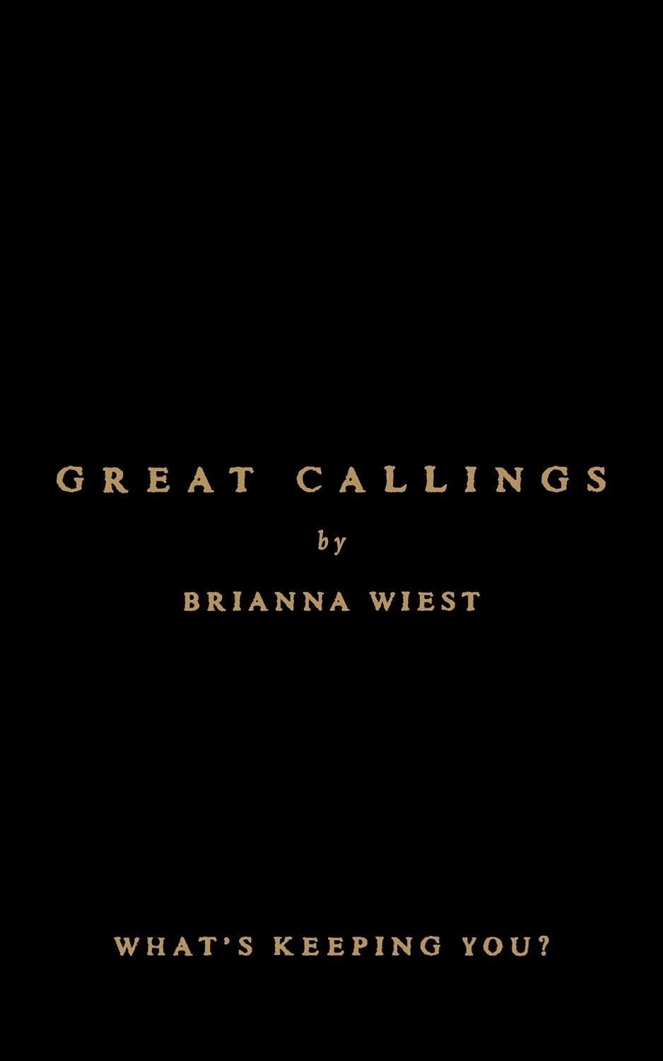 Great Callings Book