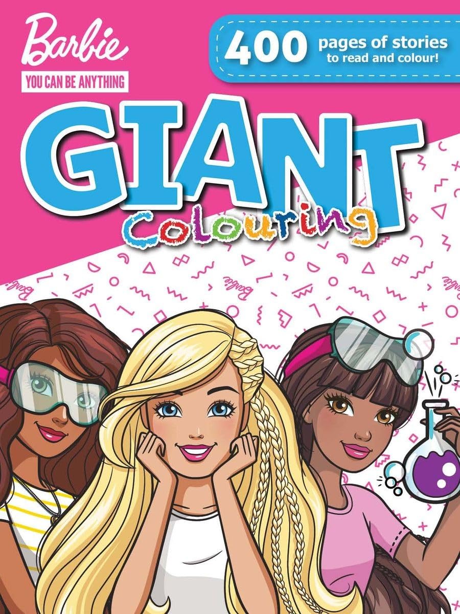 Colouring Book 400 Page Barbie