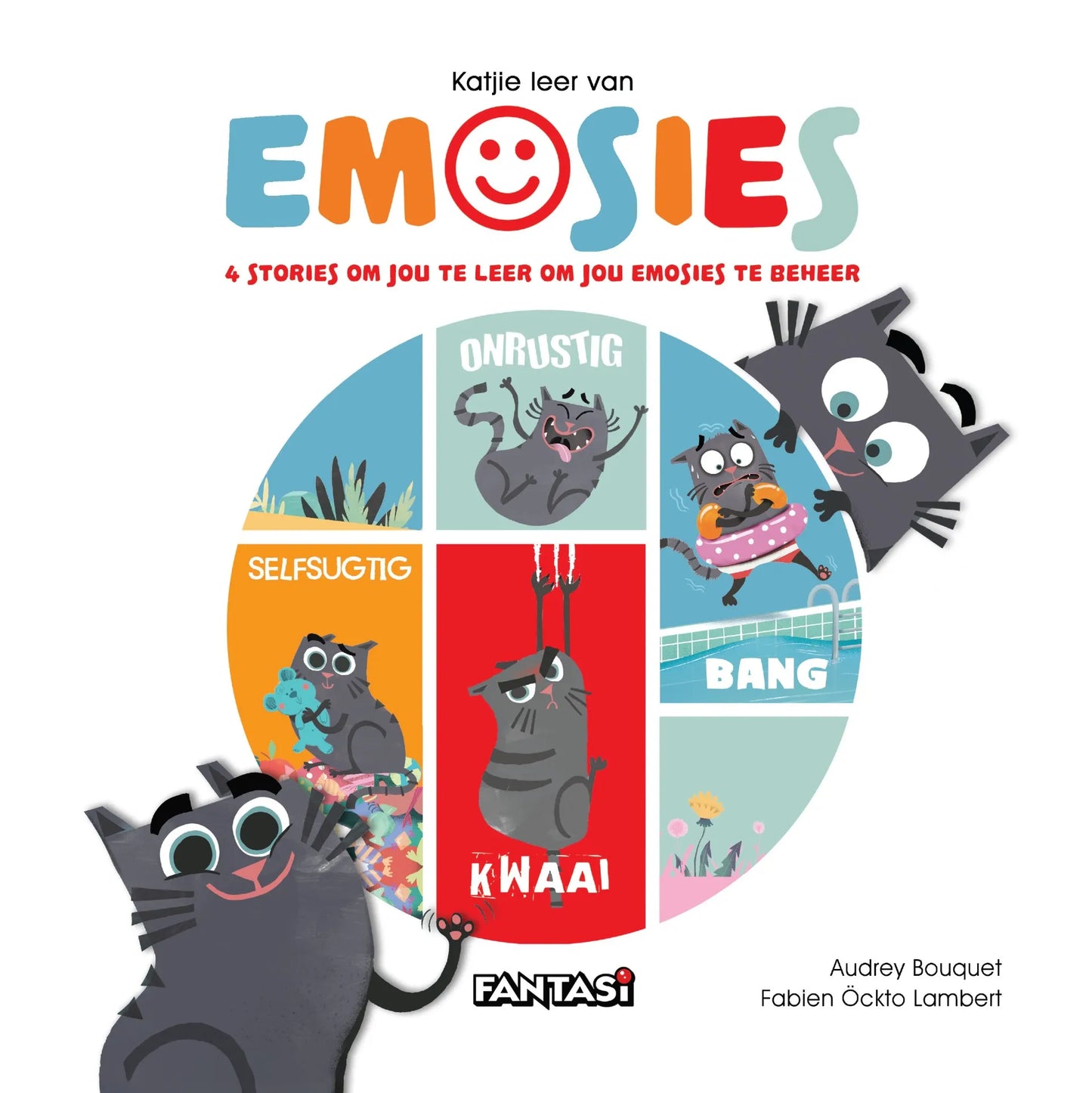 Katjie leer van Emosies - 4 in 1 Bundel