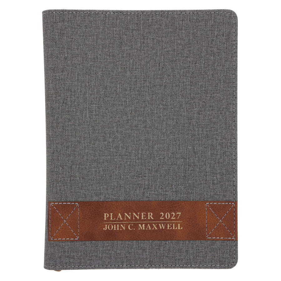 2027 A5 Diary John Maxwell (Imitation Leather with Zip)