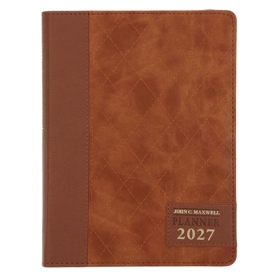 2027 A5 Diary John Maxwell (Imitation Leather with Zip)