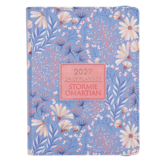 2027 A5 Daily Planner Stormie Omartian (Imitation Leather with Zip)