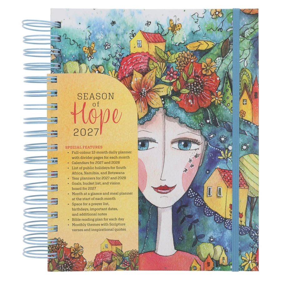 2027 Daily Planner Season of Hope (Wirebound)
