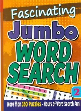 Fascinating Jumbo Wordsearch Book 2