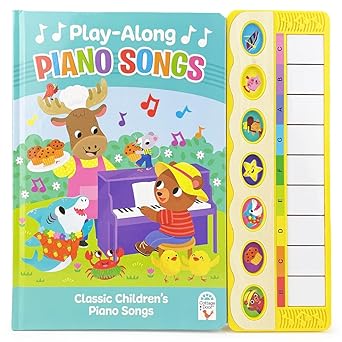 Toddler Play-Along Piano Songs - Children's Piano Sound & Song Book
