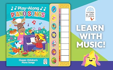Toddler Play-Along Piano Songs - Children's Piano Sound & Song Book