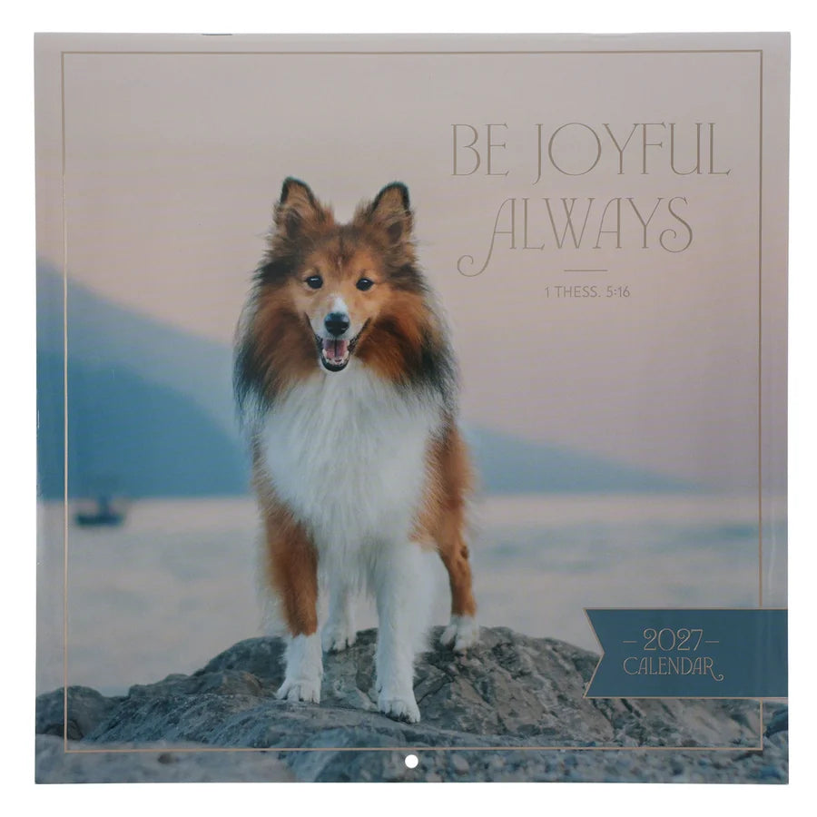 2027 Calendar Be Joyful Always