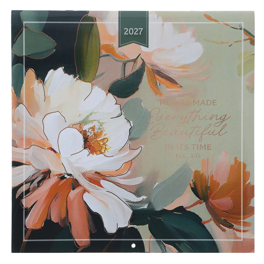 2027 Calendar Everything Beautiful in Its Time