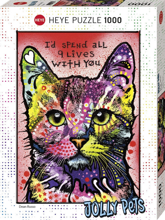 1000 Piece 9 Lives