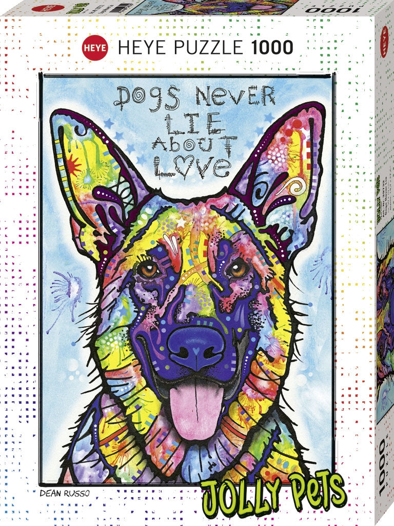 1000 Piece Dogs Never Lie