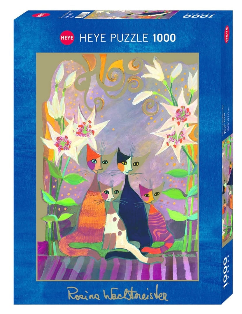 1000 Piece Lilies