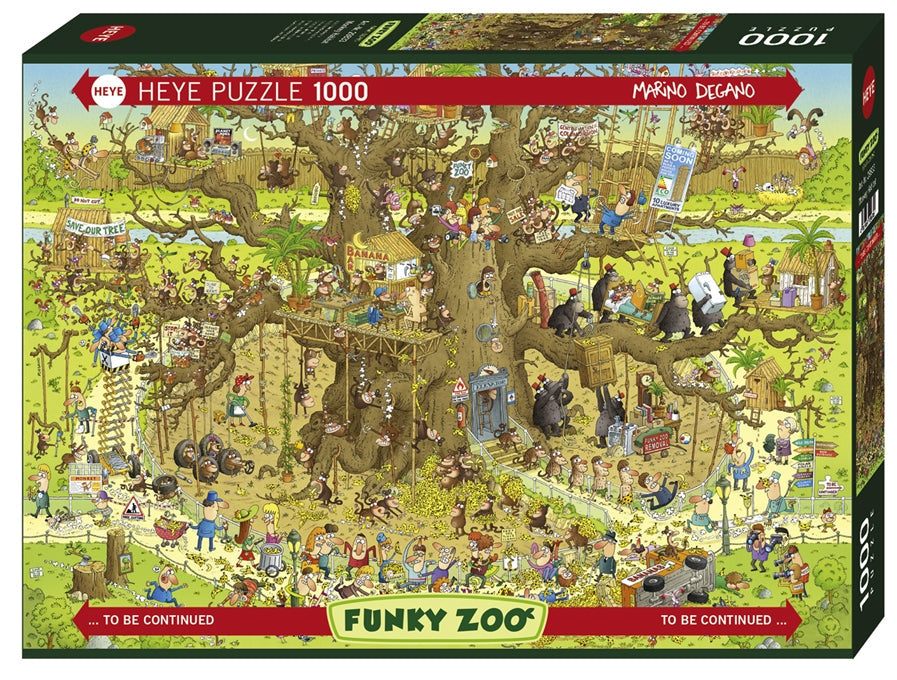 1000 Piece Monkey Habitat