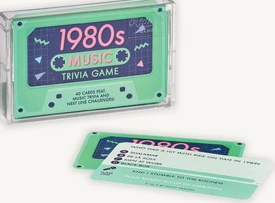 1980s Music Trivia Game