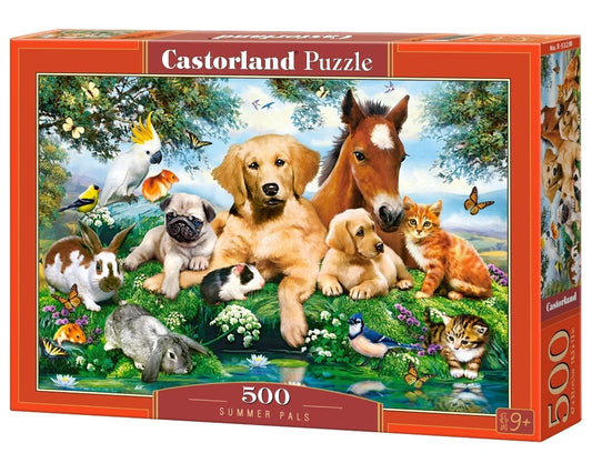 500 Piece Summer Pals