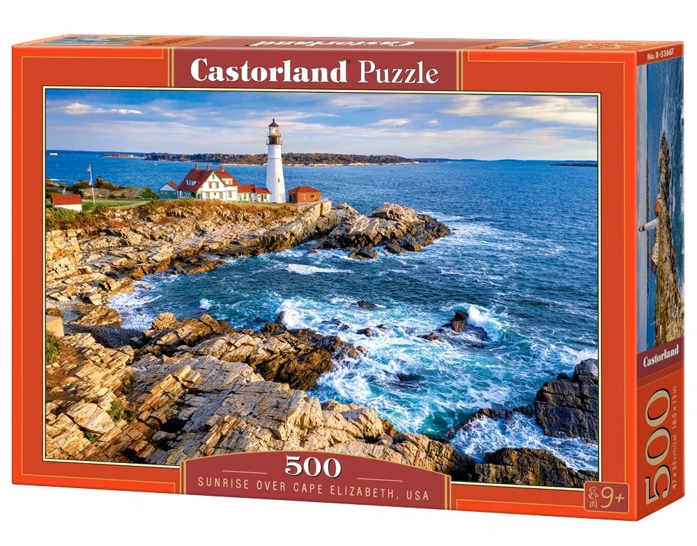 500 Piece Sunrise over Cape Elizabeth, USA