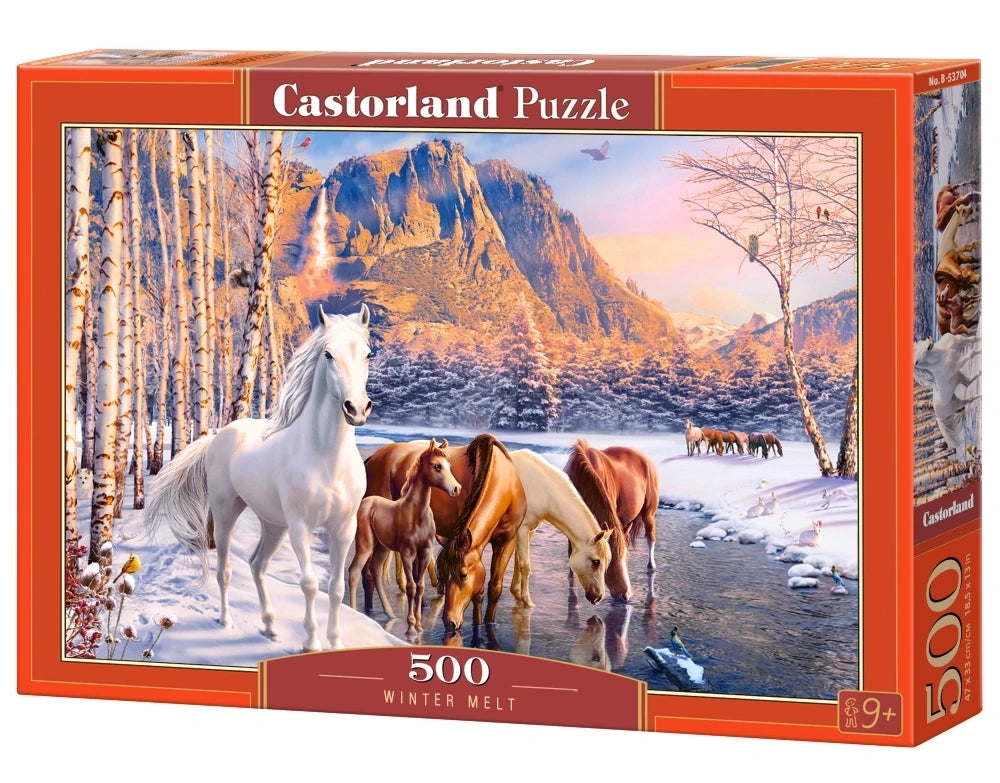 500 Piece Winter Melt