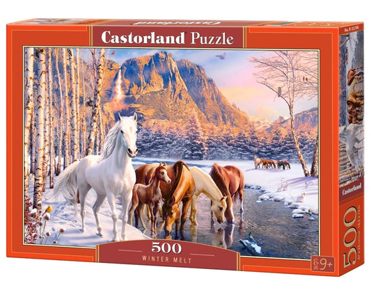 500 Piece Winter Melt
