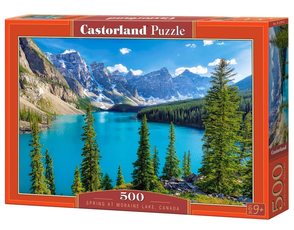 500 Piece Spring at Moraine Lake, Canada
