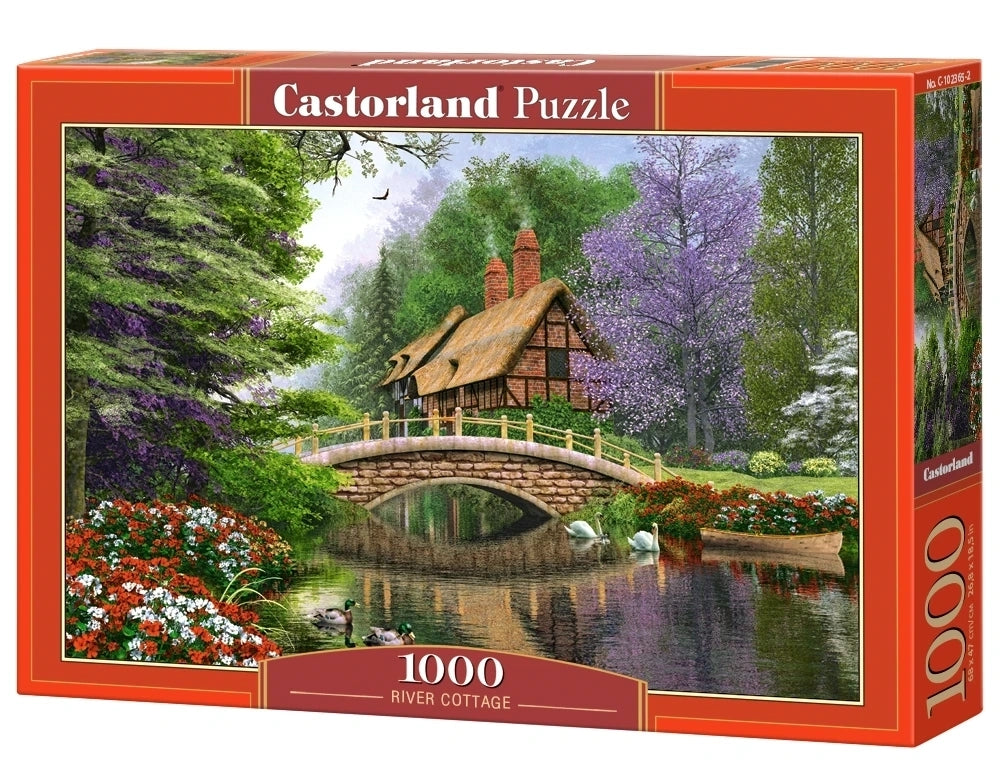 1000 Piece River Cottage