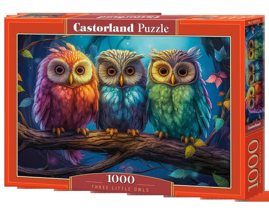 1000 Piece Three Little Owls