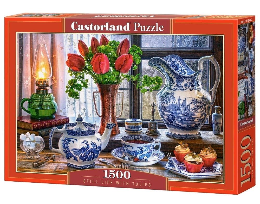 1500 Piece Still Life with Tulips