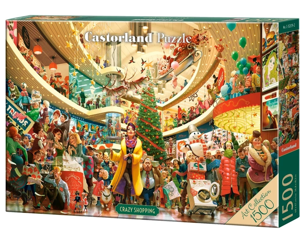 1500 Piece Crazy Shopping