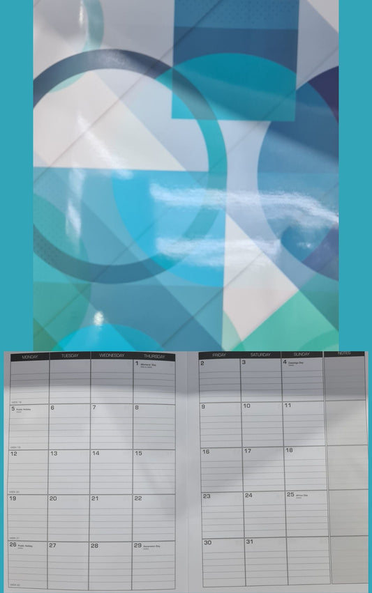 2026 A4 Monthly & Yearly Planner Refill