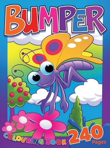 Bumper Colouring Book 240 Pages