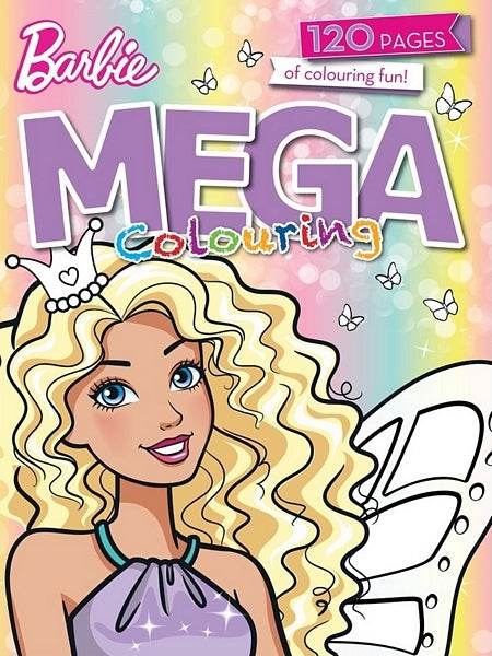 Barbie: 120 Page Mega Colouring Book