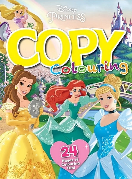 Disney Princess - 24 Page Copy Colour Book