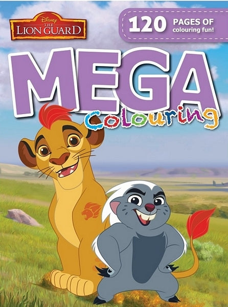 Disney Lion Guard - 120 Page Mega Colour & Activity