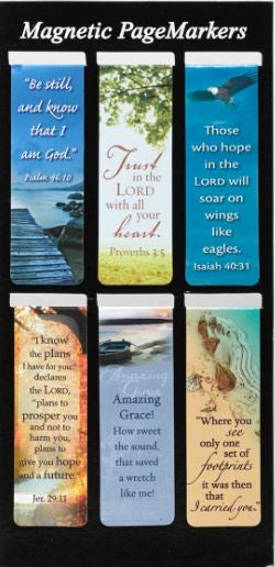 Be Still And Know That I Am God Magnetic Bookmarks Set Of 6