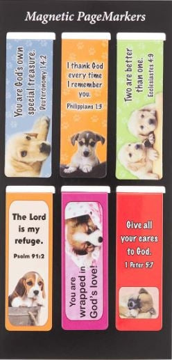 I Thank God Every time Magnetic Bookmarks Set Of 6